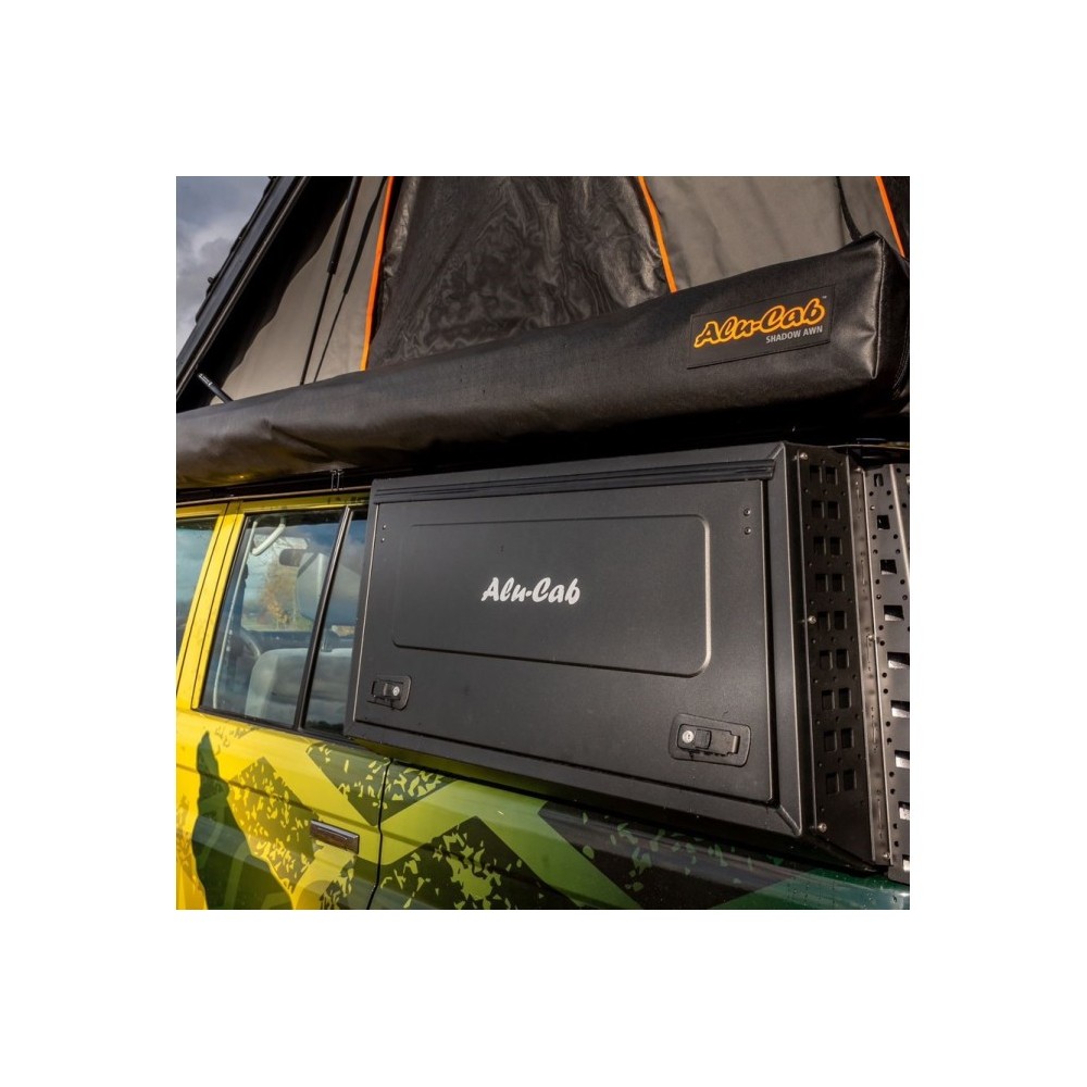 Coffre latéral gauche Alu-Cab pour toit THOR Land Cruiser 76 Coffre latéral gauche Alu-Cab pour toit THOR Land Cruiser 76